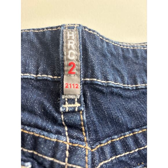 Ariat Fire Resistant Midrise Dark Blue Wash Bootcut Work Jeans Size 28 Short - Picture 12 of 15